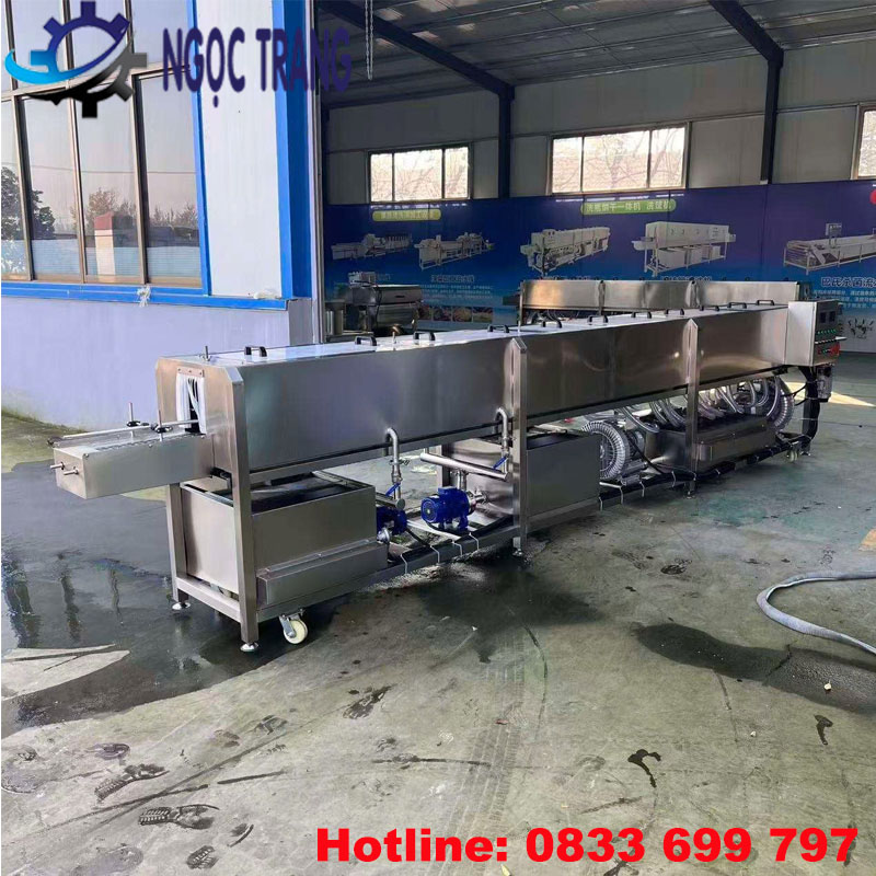 Máy súc rửa chai lọ tự động