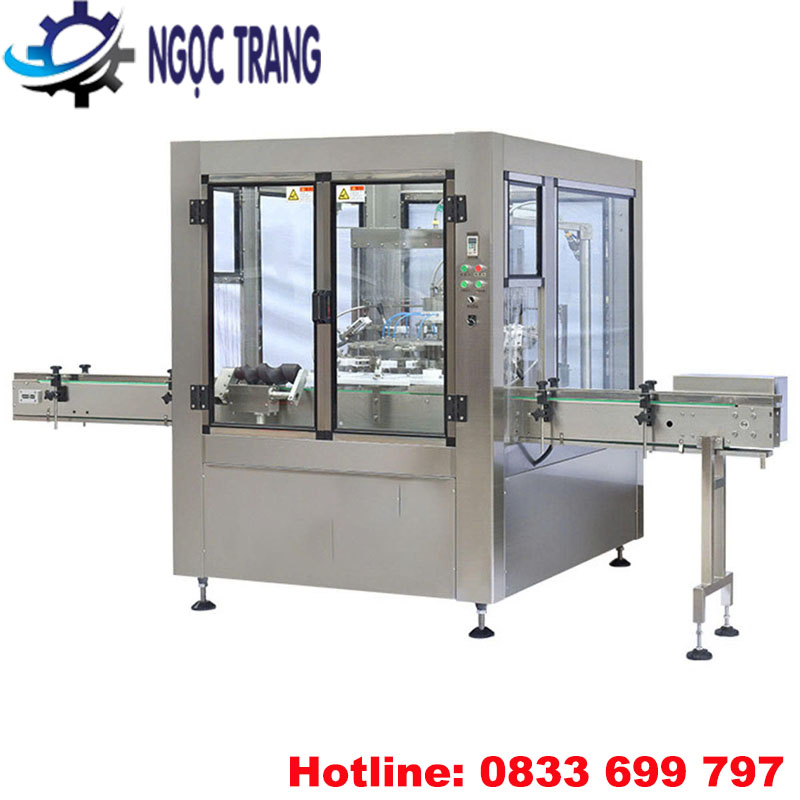 Máy rửa chai tự động