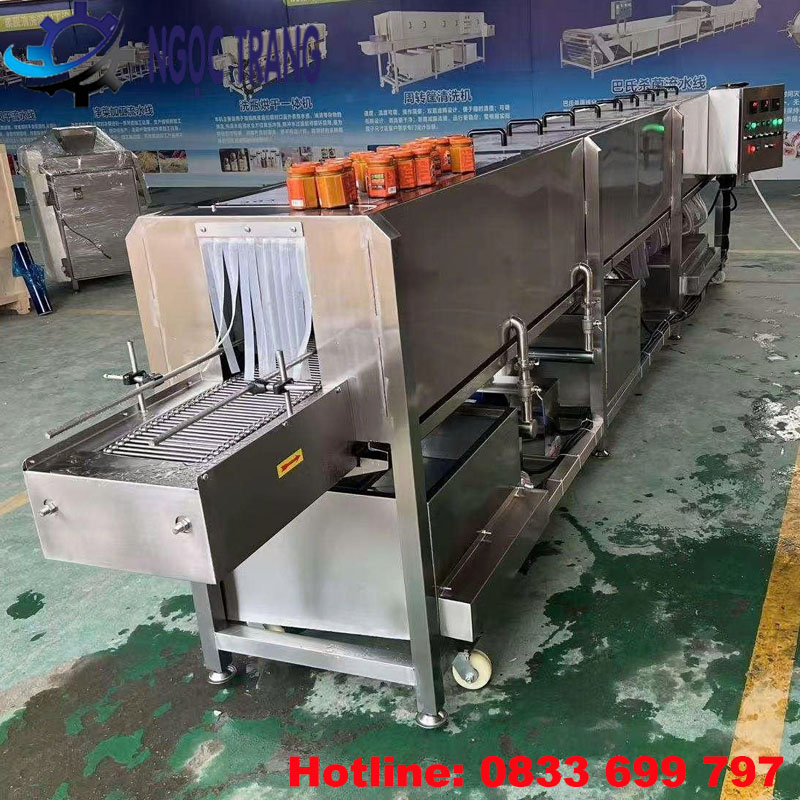 Máy rửa chai lọ