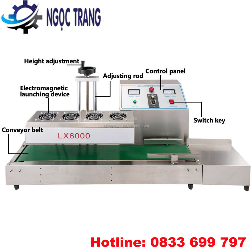 Máy seal màng nhôm