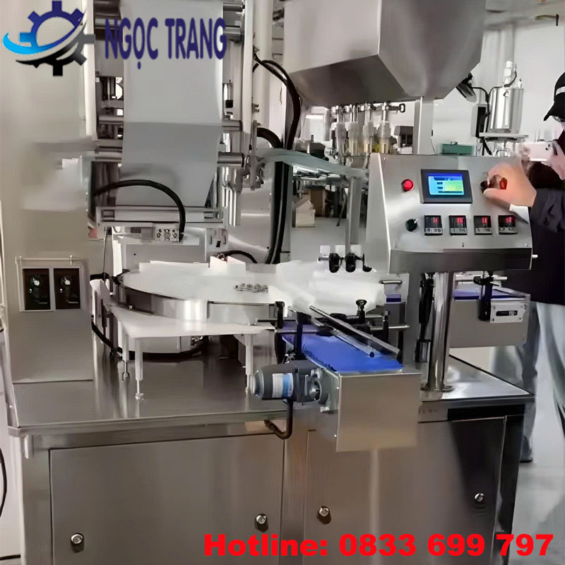Máy seal màng nhôm tự động