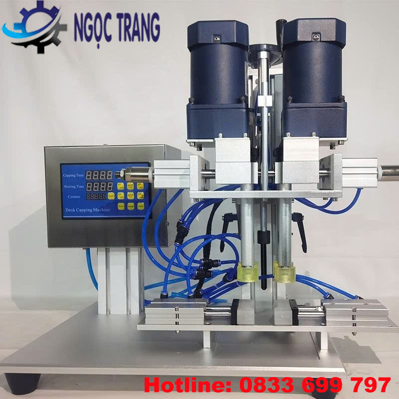 Máy siết nắp chai