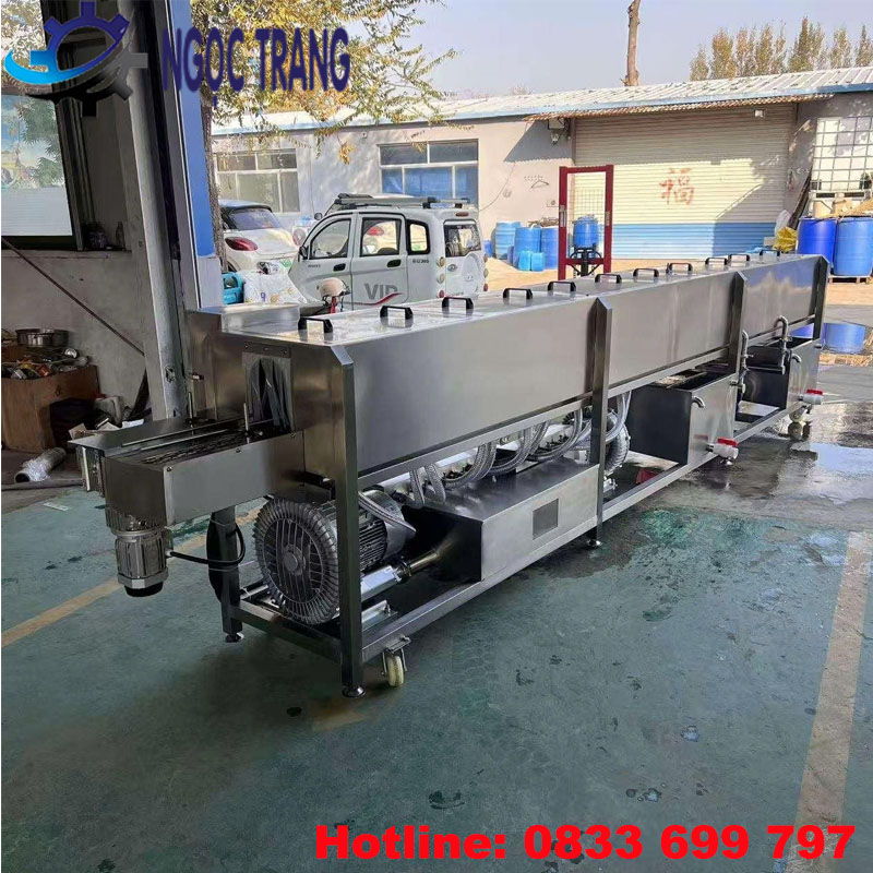Máy súc rửa chai lọ tự động