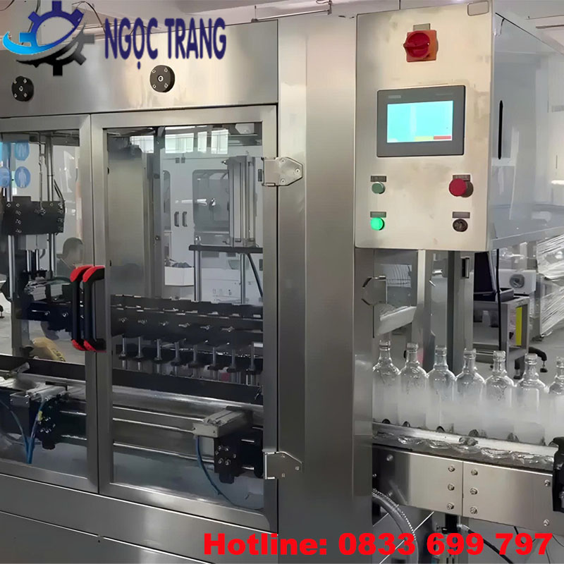 Máy súc rửa chai lọ
