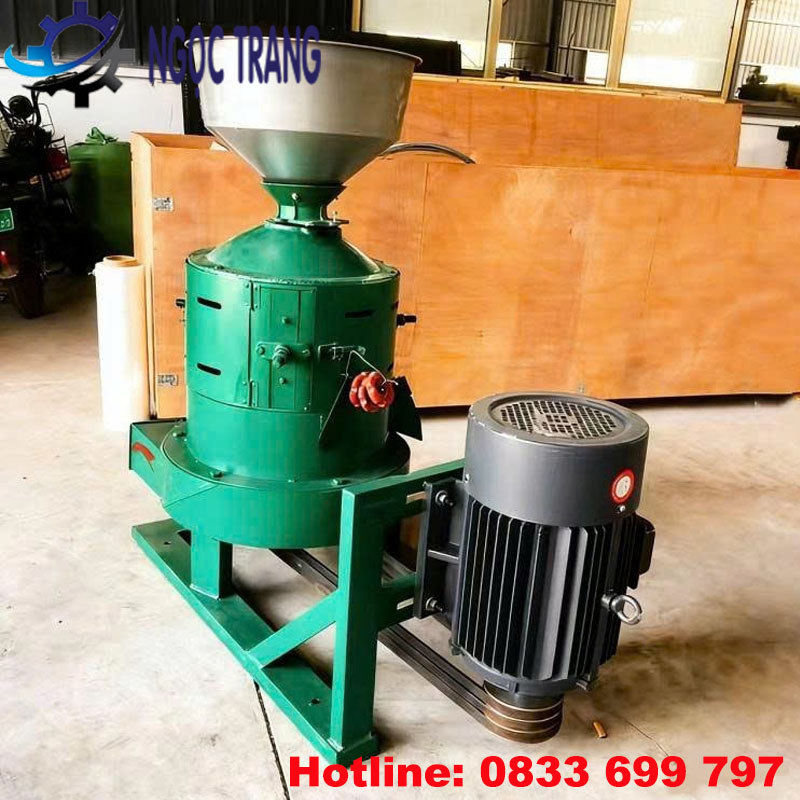 Máy tách vỏ đậu nành