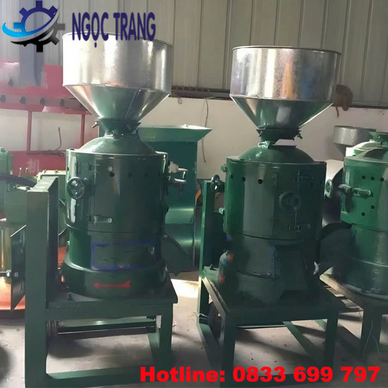 Máy tách vỏ đậu nành