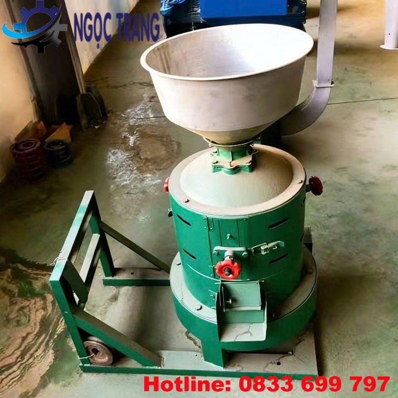 Máy tách vỏ hạt đậu xanh