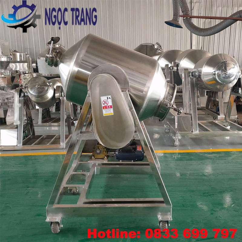Máy trộn bột dạng trống