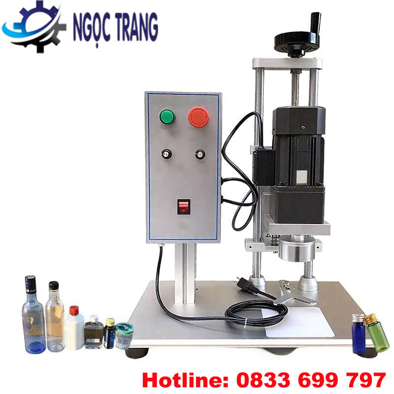 Máy đóng nắp chai 1 motor