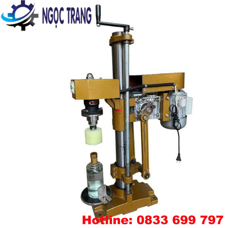 Máy siết nắp chai rượu