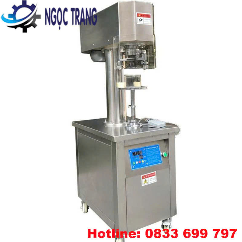Máy viền mí nắp nhôm