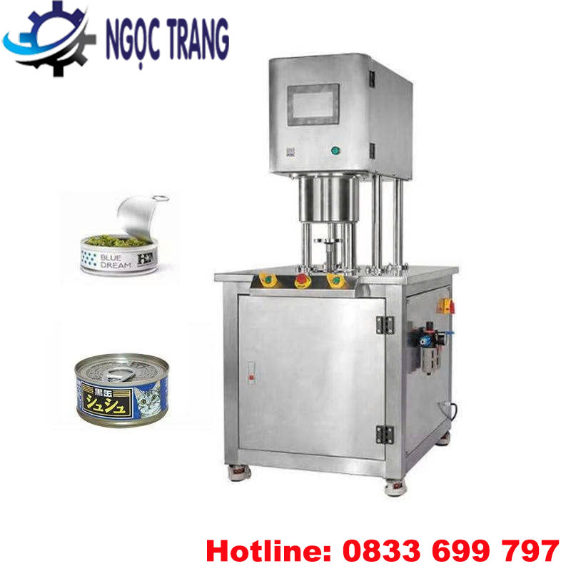 Máy viền mí nắp nhôm