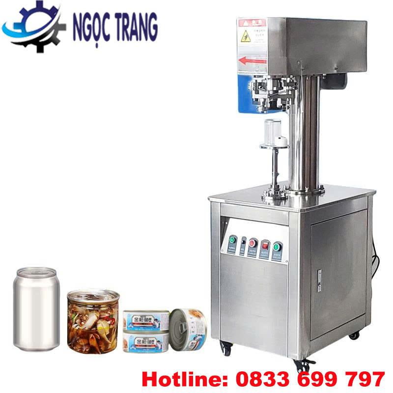 Máy viền mí nắp nhôm