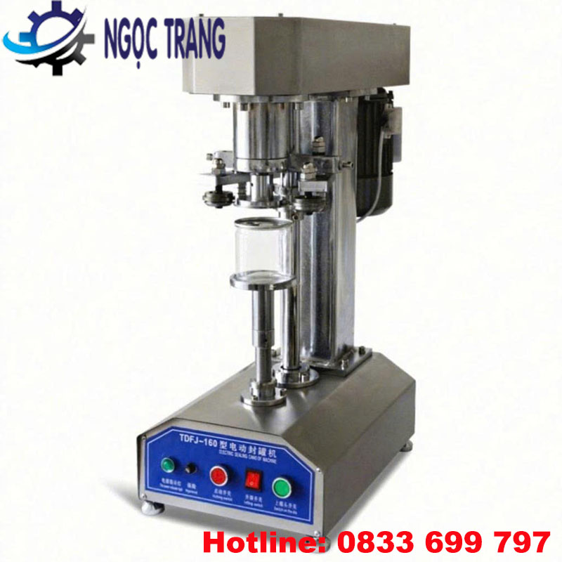 Máy viền mí đồ hộp