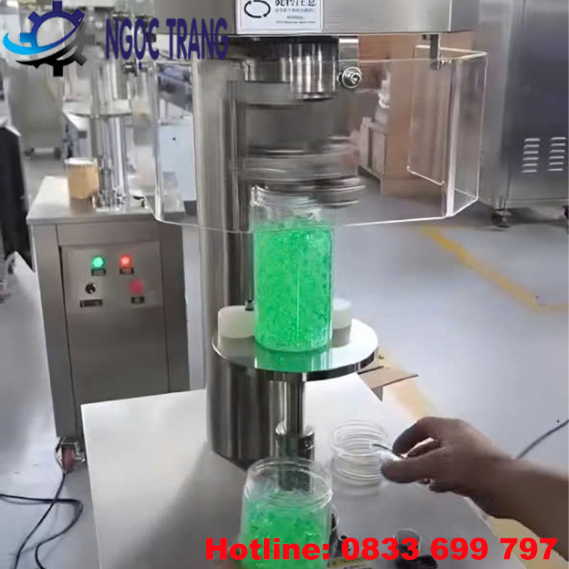 Máy viền mí nắp nhôm