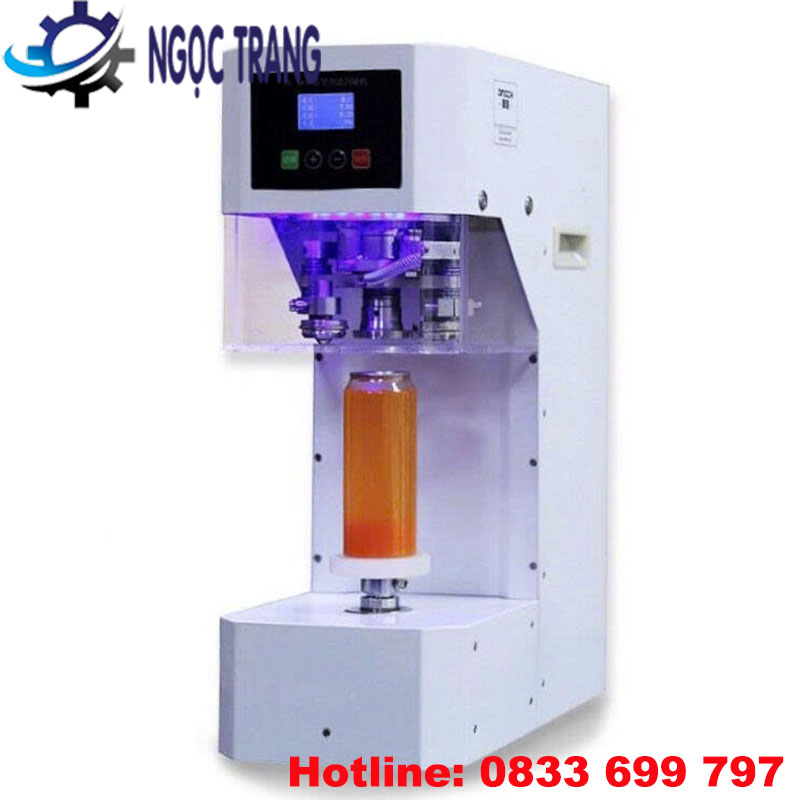 Máy viền mí lon trà sữa