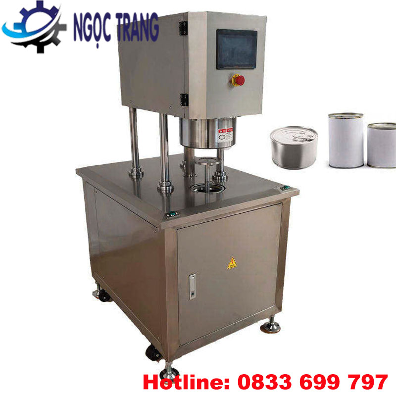 Máy viền mí nắp nhôm