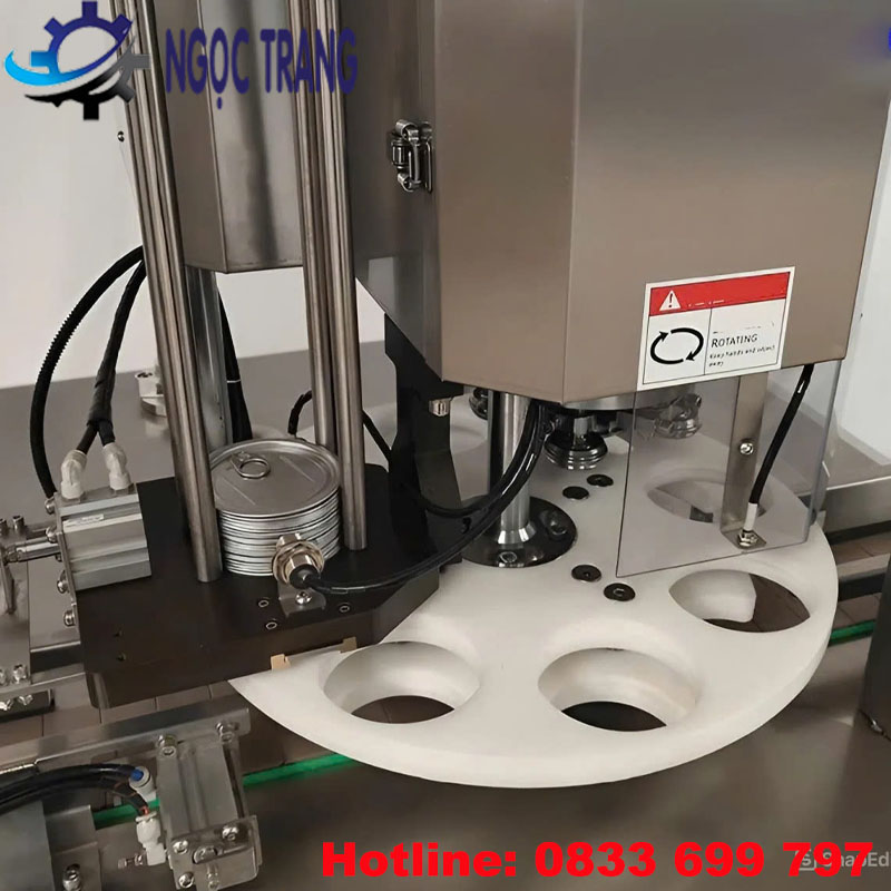  Máy viền mí nắp nhôm