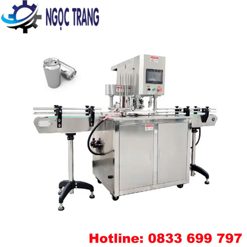 Máy viền mí nắp nhôm