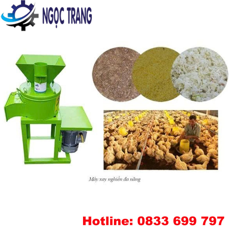 Máy xay nghiền thức ăn chăn nuôi