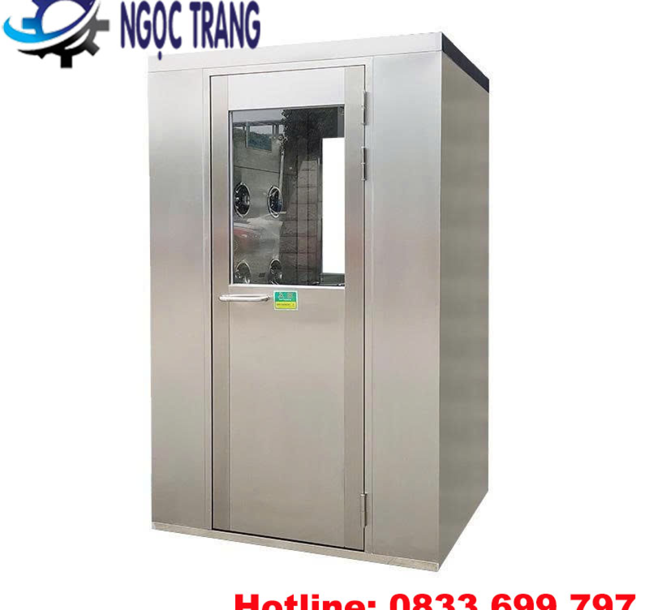 Air shower - Buồng thổi khí phòng sạch, buồng tắm khí đứng