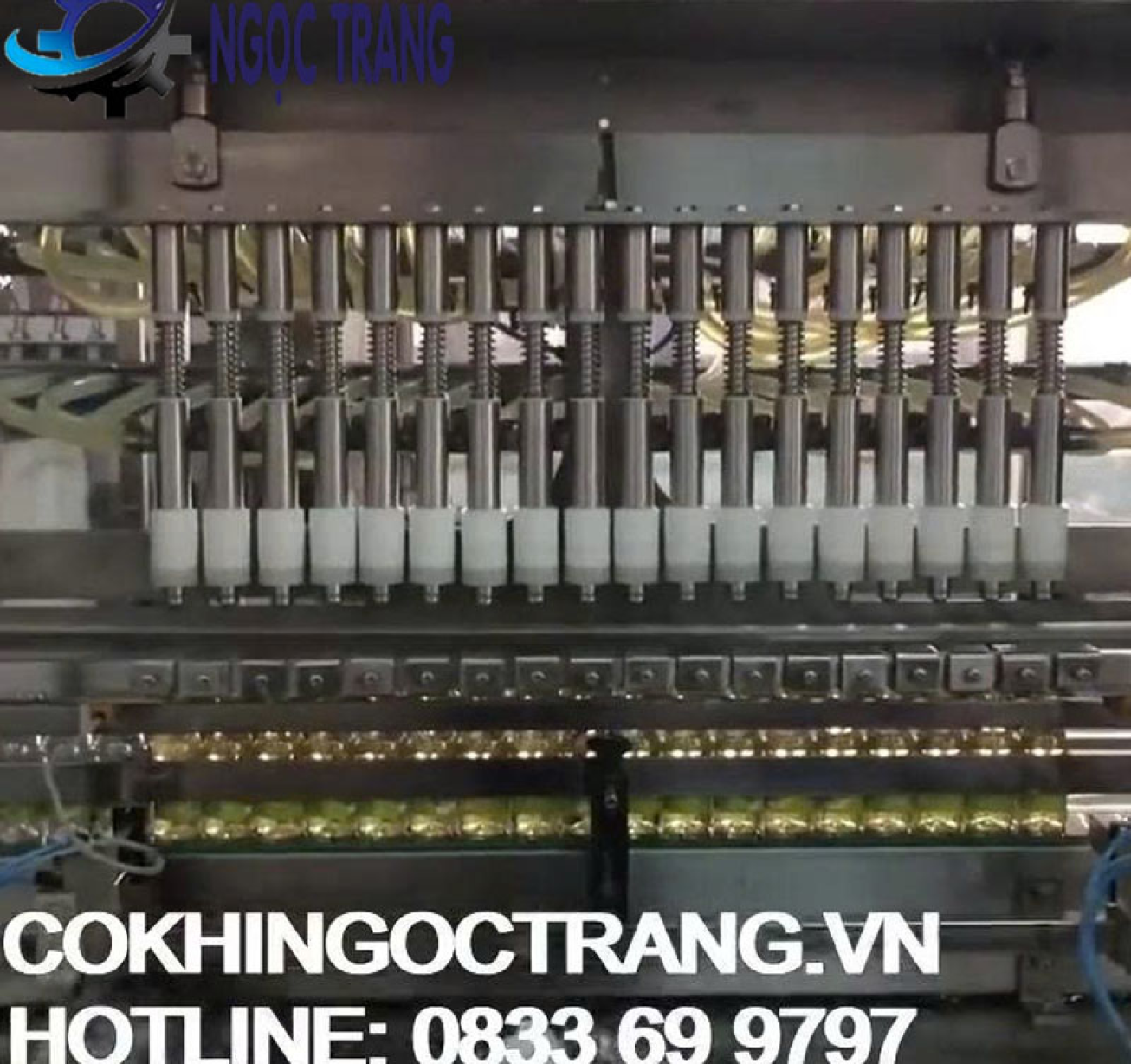 Dây chuyền chiết rót dầu ăn - Dây chuyền sản xuất tự động