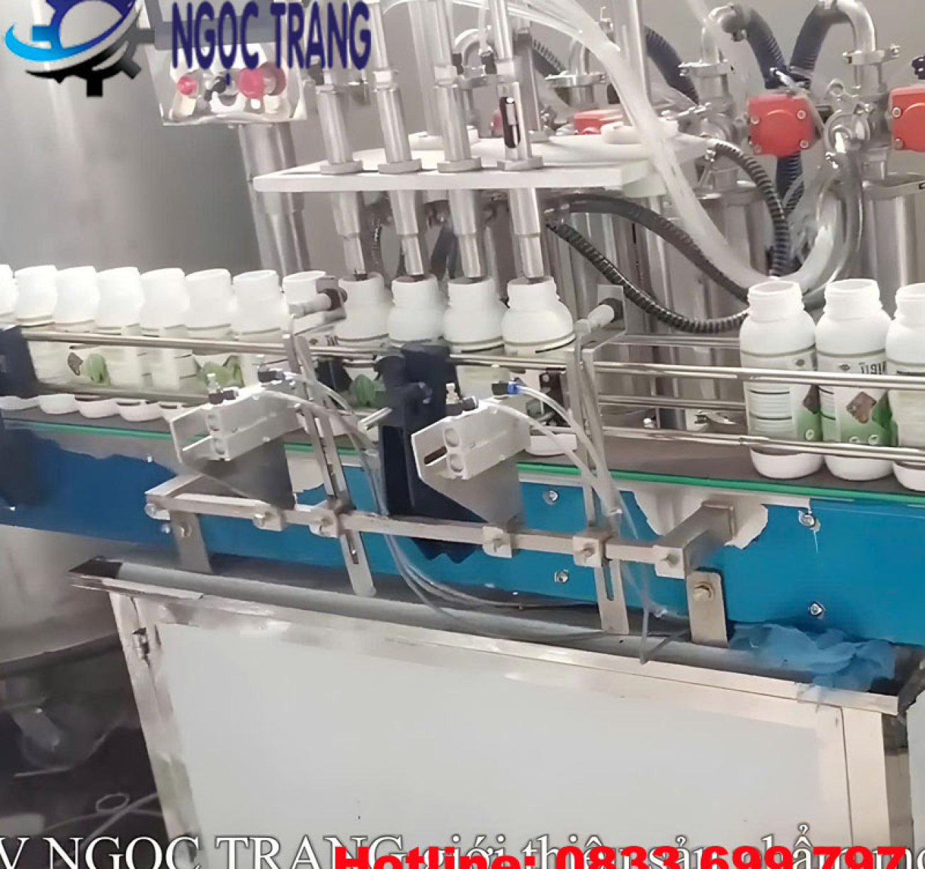Dây chuyền chiết rót tự động - Dây chuyền sản xuất, seal màng
