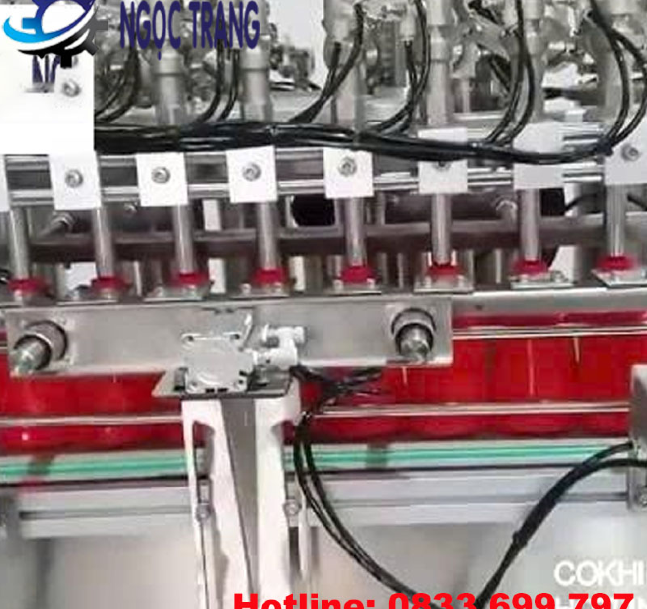 Dây chuyền sản xuất tương ớt - Máy chiết rót thực phẩm tự động