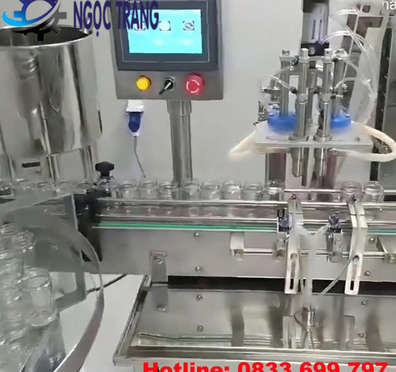Dây chuyền chiết rót nước yến - Dây chuyền sản xuất yến sào