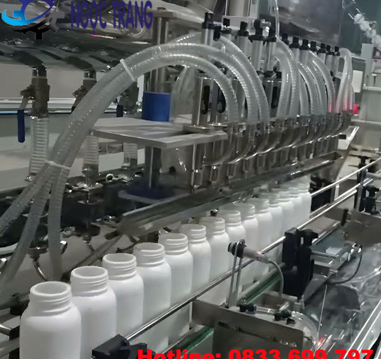 Dây chuyền chiết rót phân bón - Dây chuyền chiết rót tự động