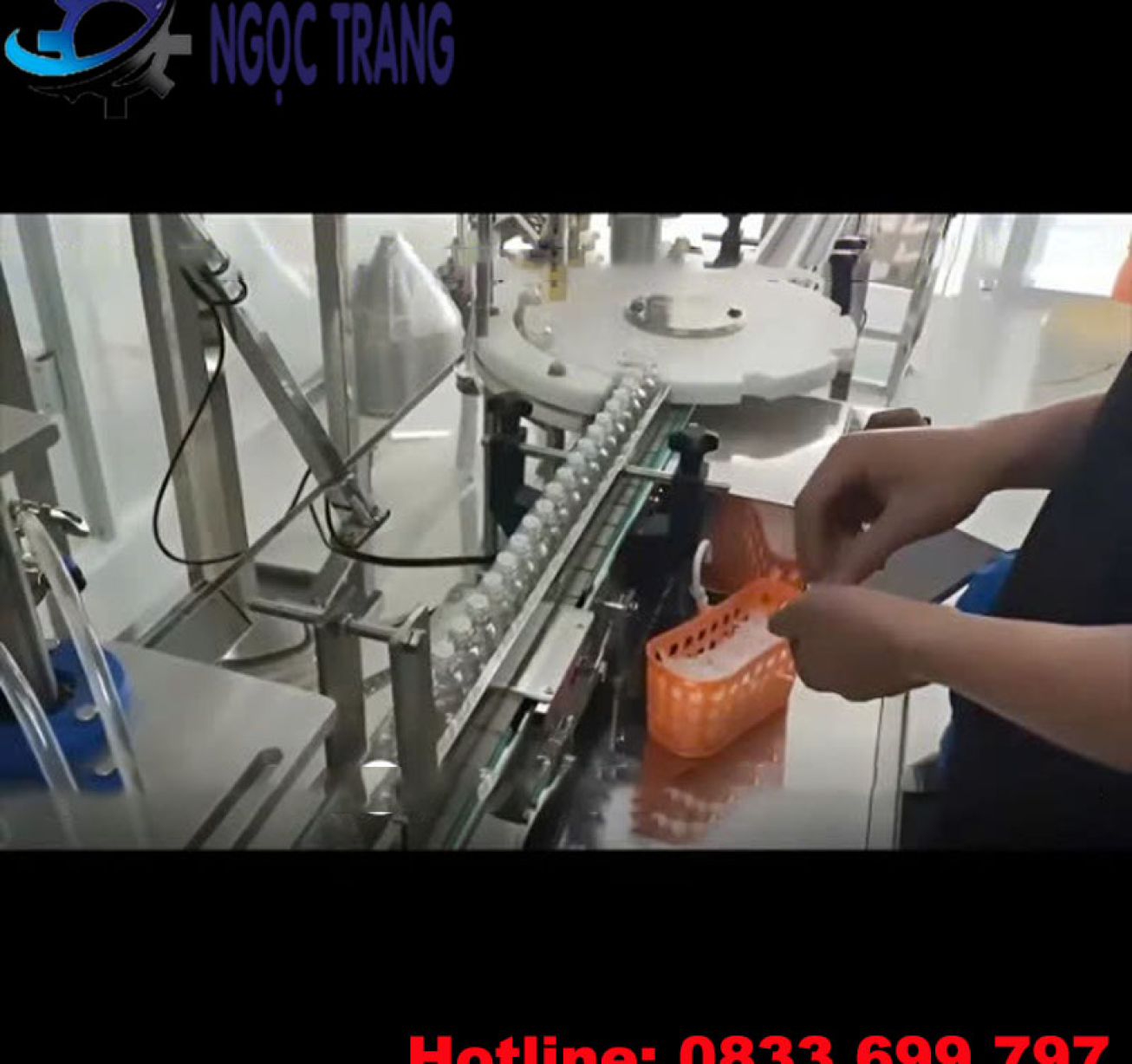 Dây chuyền chiết rót tinh dầu - Dây chuyền sản xuất tự động