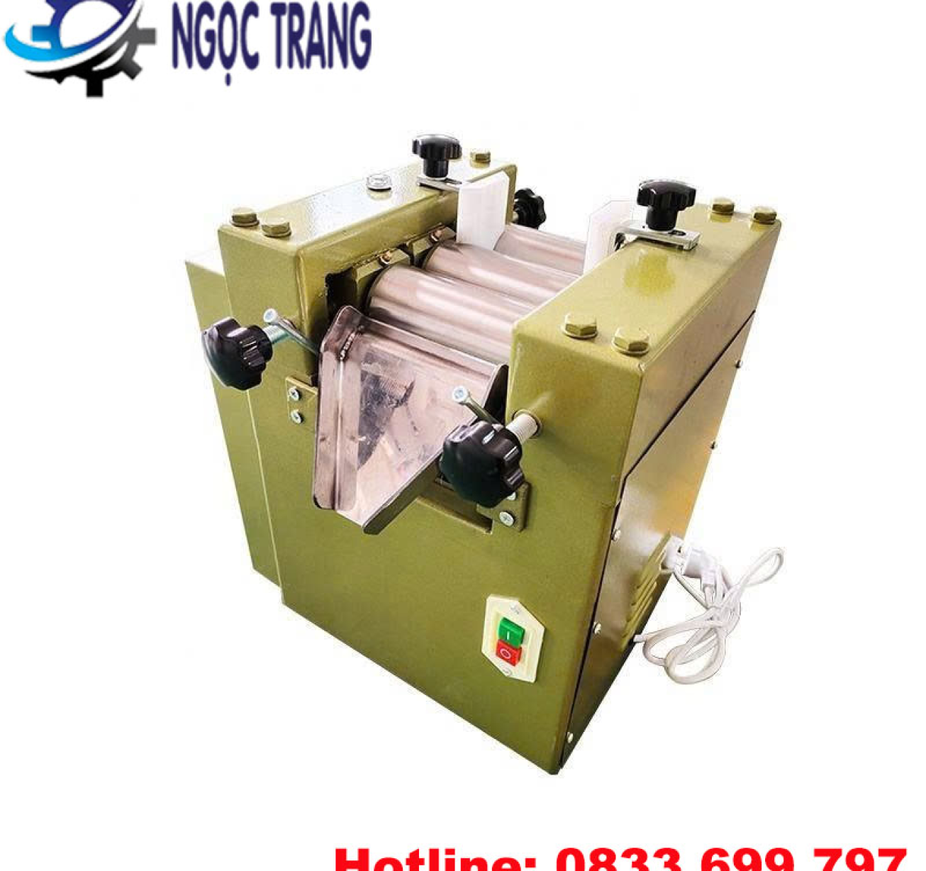 Máy cán son môi - Máy nghiền son, máy làm son môi bán tự động