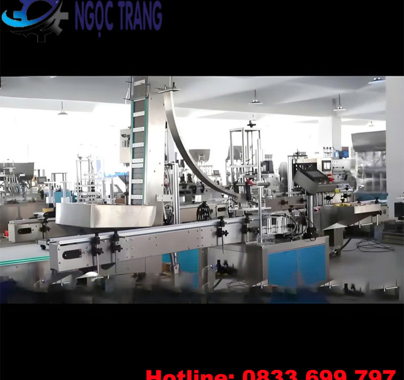 Máy cấp nắp và vặn nắp chai tự động - Máy đóng nắp chai
