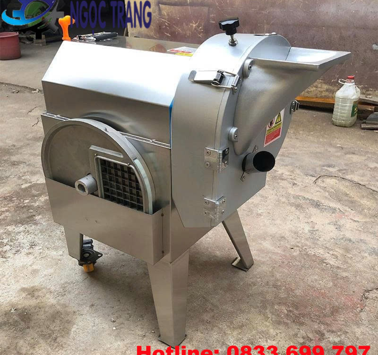 Máy cắt rau củ quả, trái cây - Máy cắt thái rau củ quả 1 đầu