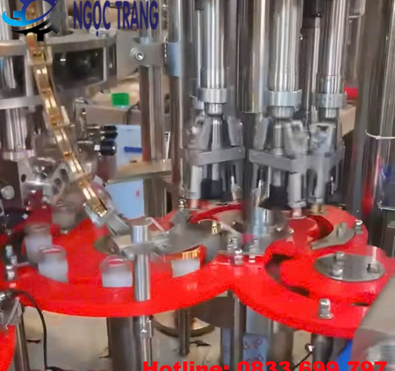 Máy chiết rót đẳng áp 3 trong 1 - Máy chiết rót tự động