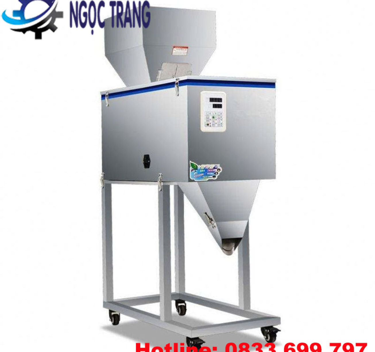Máy chiết rót bột khô cân định lượng - Máy chiết rót hiện đại