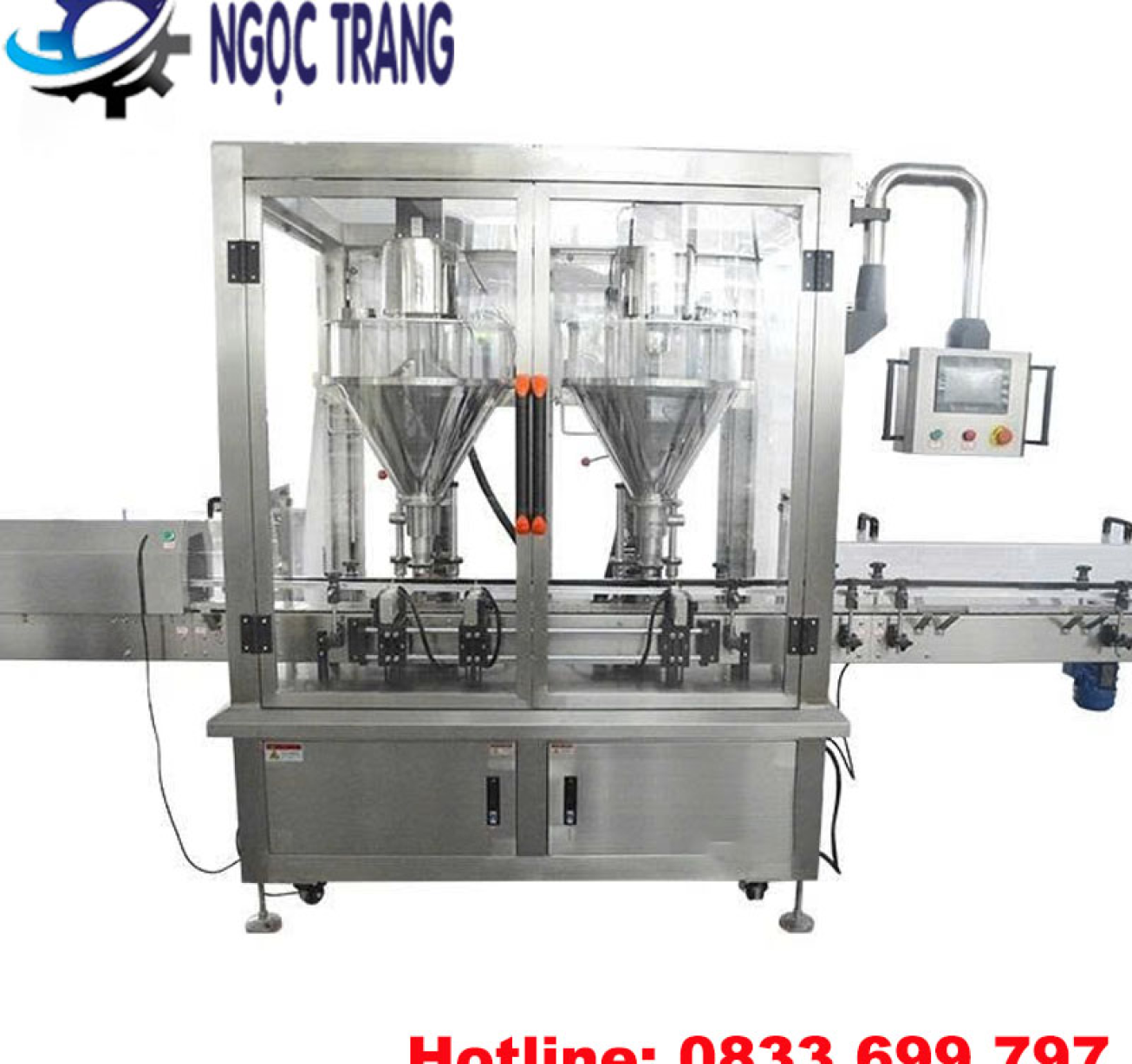 Máy chiết rót bột tự động - Máy chiết rót bột, hạt thực phẩm