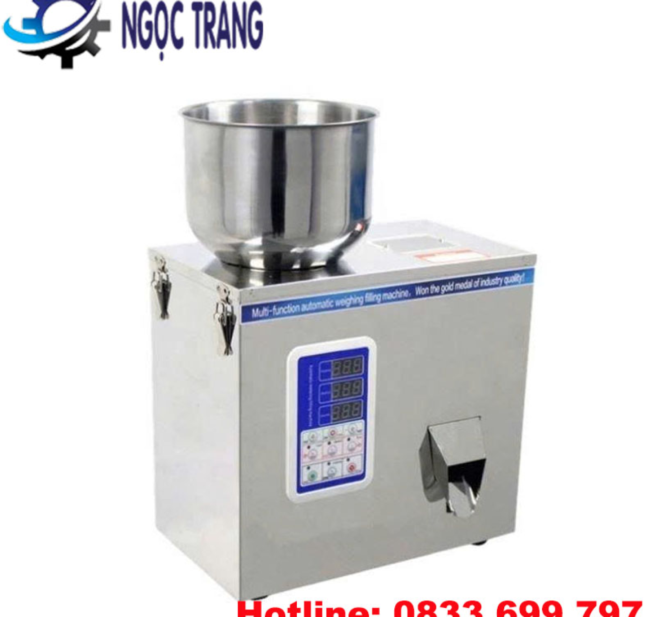 Máy chiết rót bột - Máy chiết rót cân định lượng dạng bột