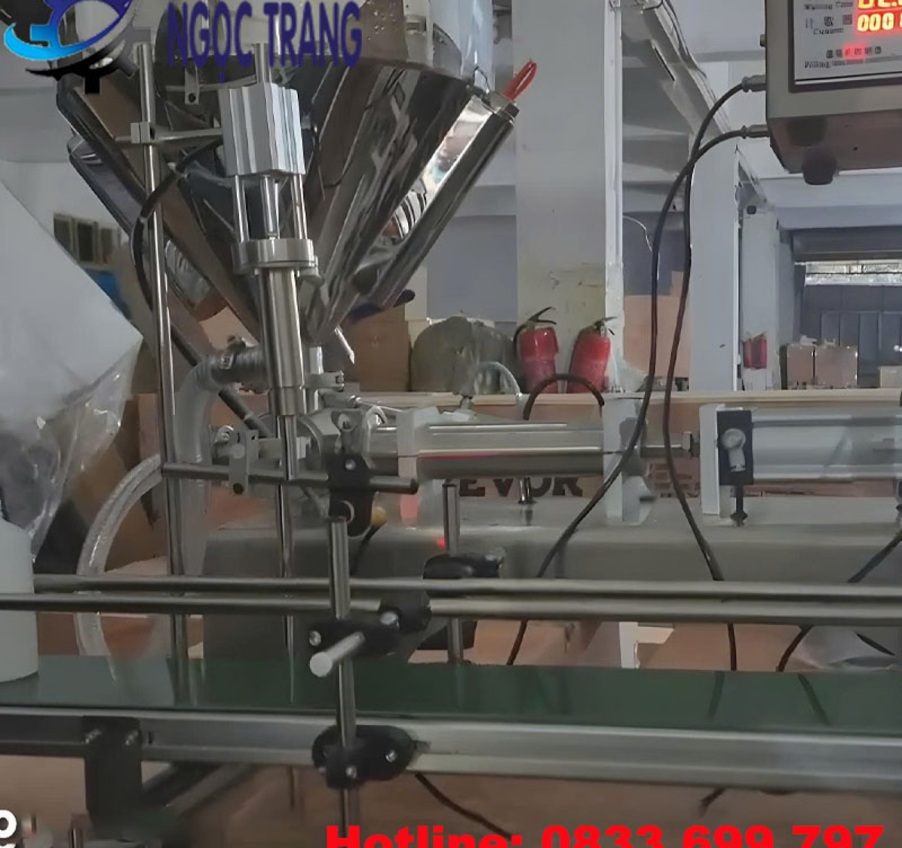 Máy chiết rót 1 vòi tự động - Máy chiết rót mỹ phẩm, kem,...