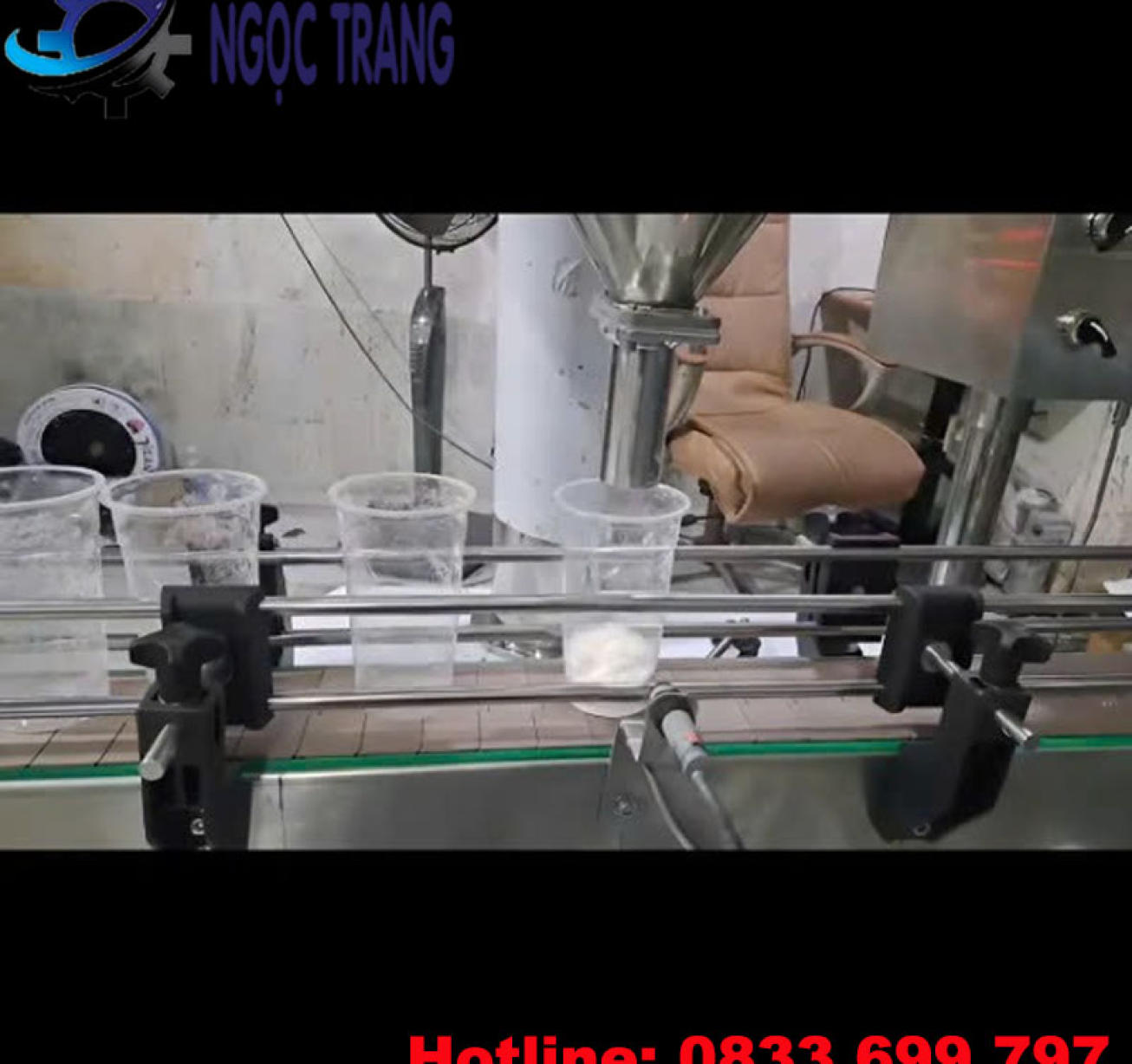 Máy chiết rót dạng bột - Máy chiết rót cân định lượng bột khô