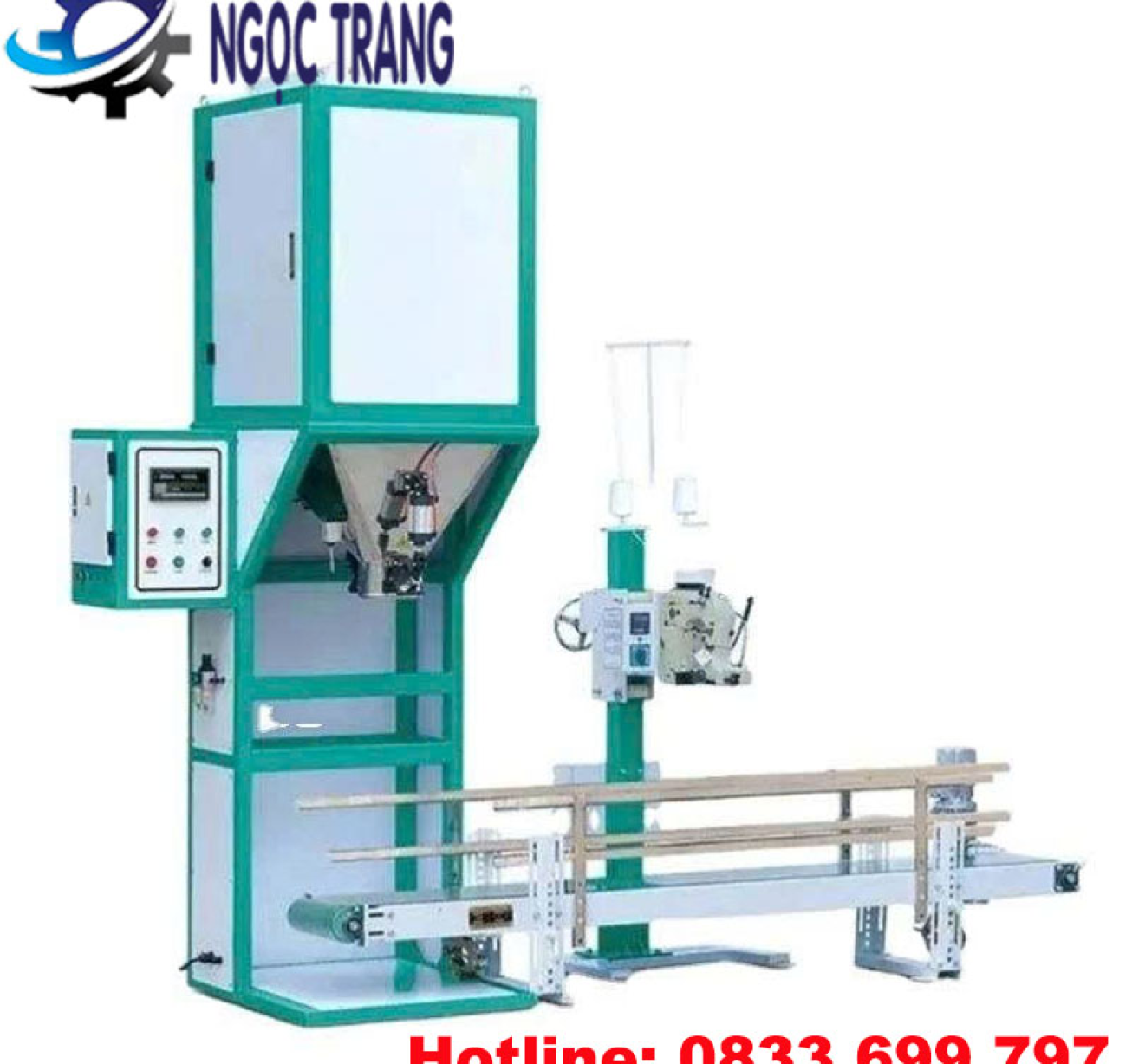 Máy chiết rót đóng gói bao gạo 5-50kg - Máy đóng gói bao tải