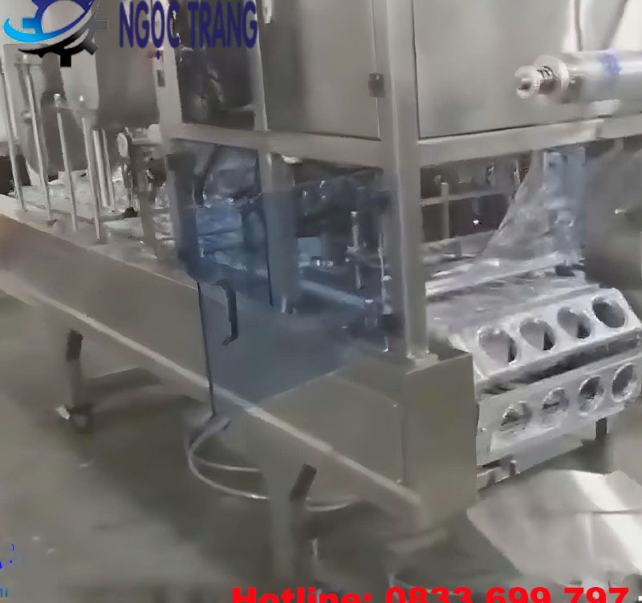 Máy chiết rót hàn miệng ly - Máy chiết đóng nắp rau câu, sữa chua