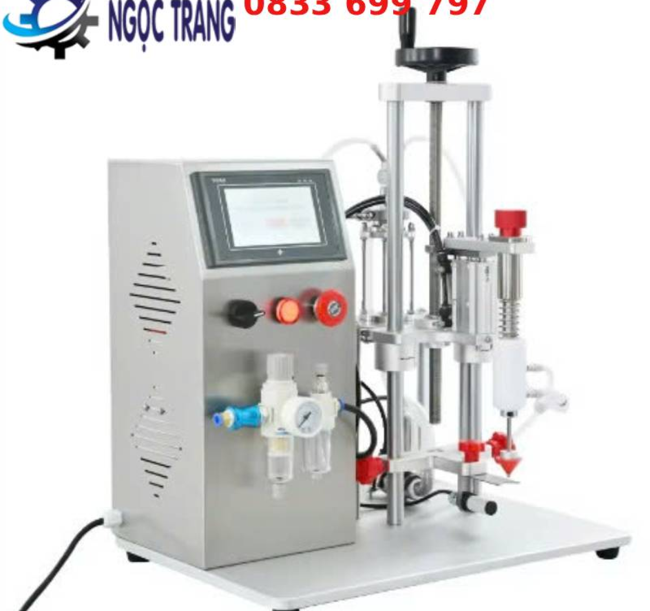 Máy chiết rót nước hoa bán tự động - Máy chiết rót dung tích nhỏ