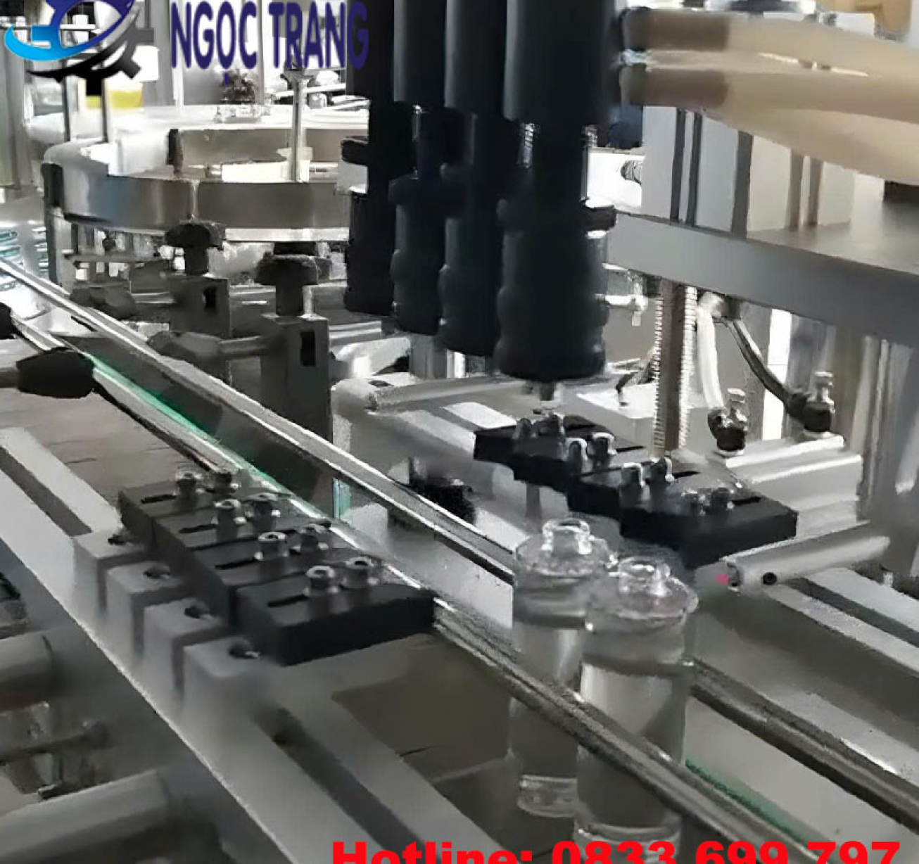Máy chiết rót nước hoa tự động - Máy chiết rót dung tích nhỏ