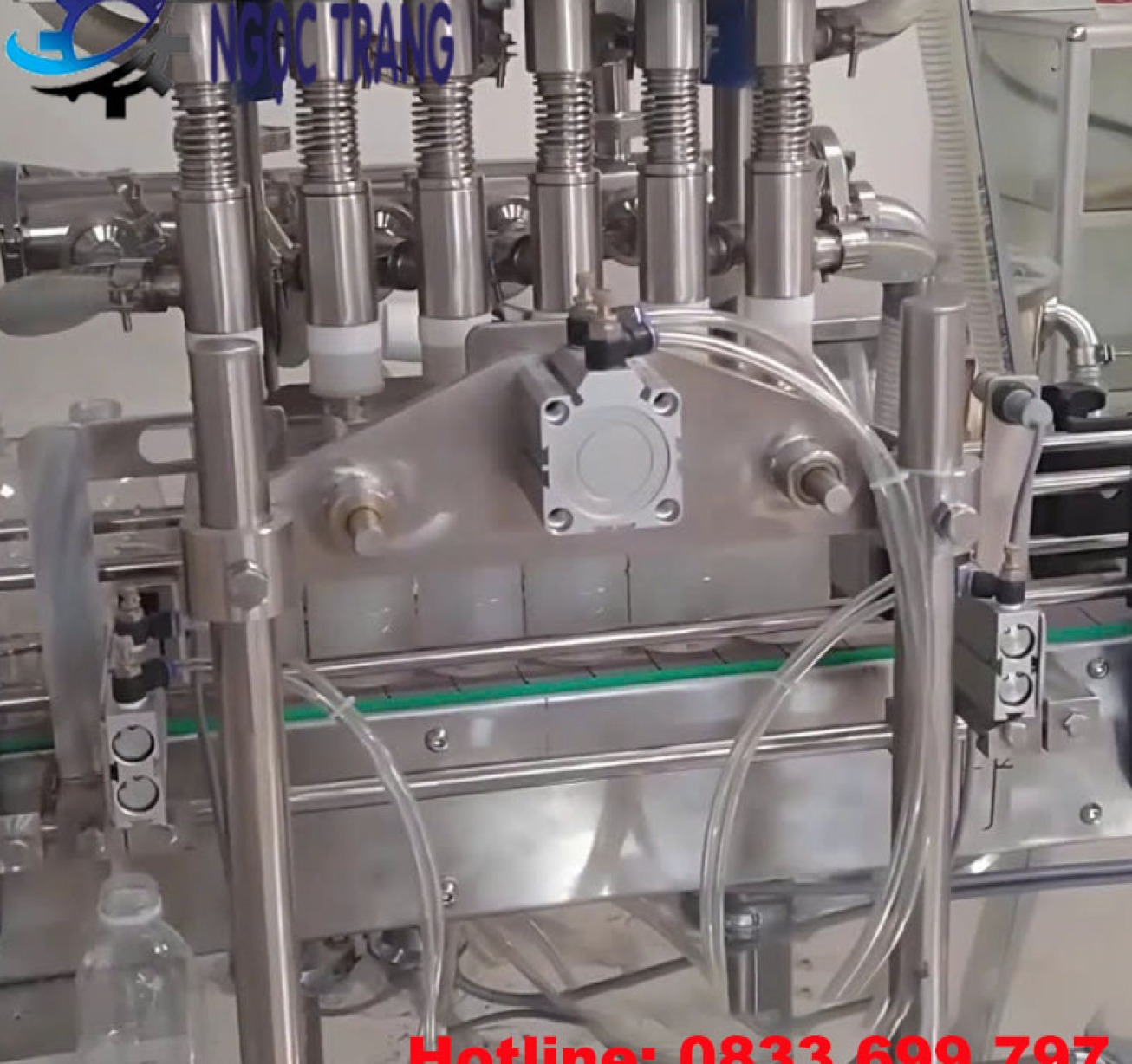 Máy chiết rót nước đóng chai - Máy chiết rót tự động tốc độ cao