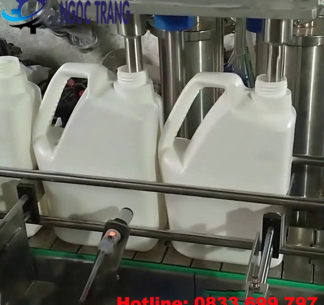 Máy chiết rót nước làm mát 2 vòi - Máy chiết rót dầu nhớt