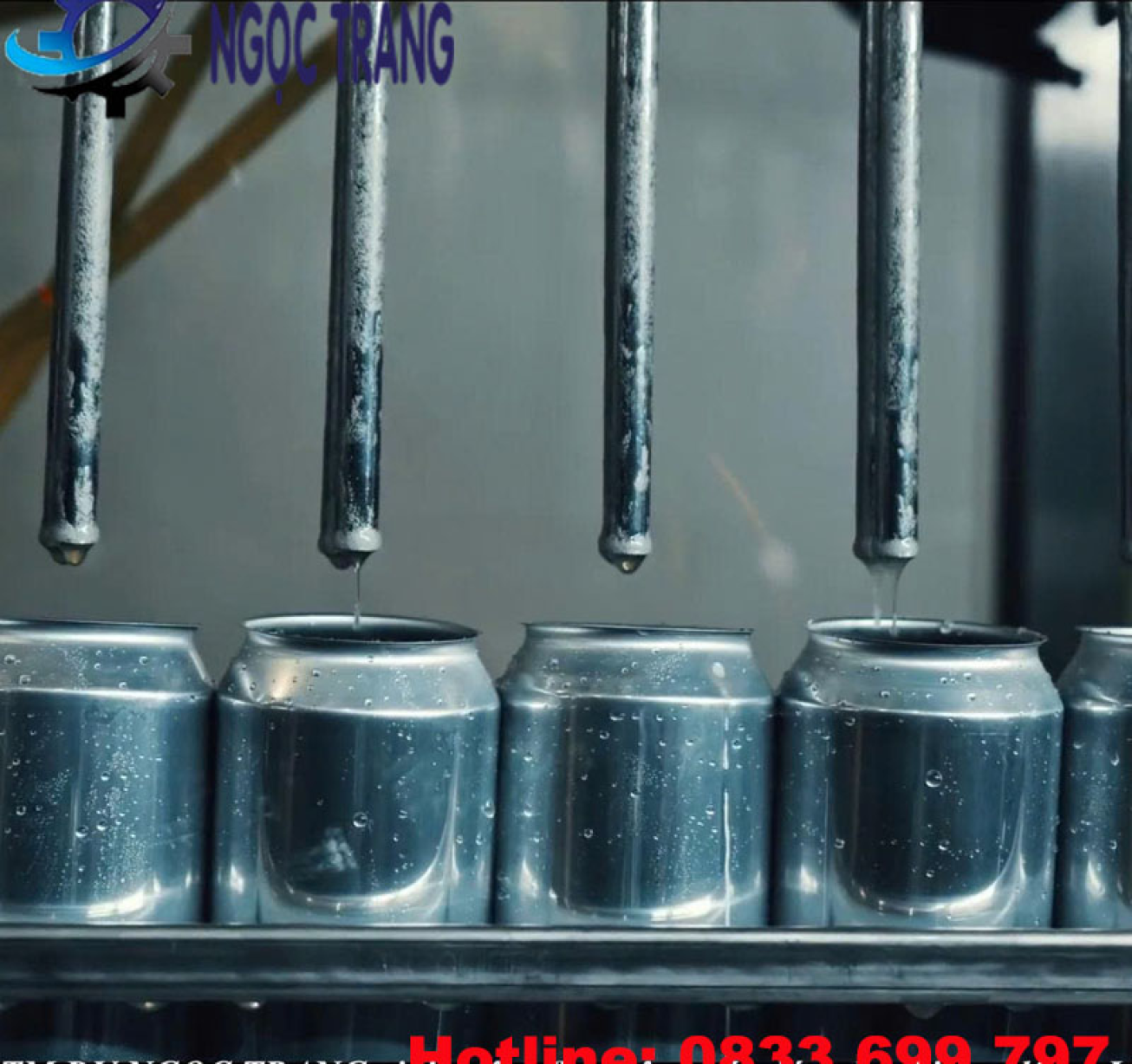 Máy chiết rót bia - Máy chiết rót và đóng lon bia, nước ngọt