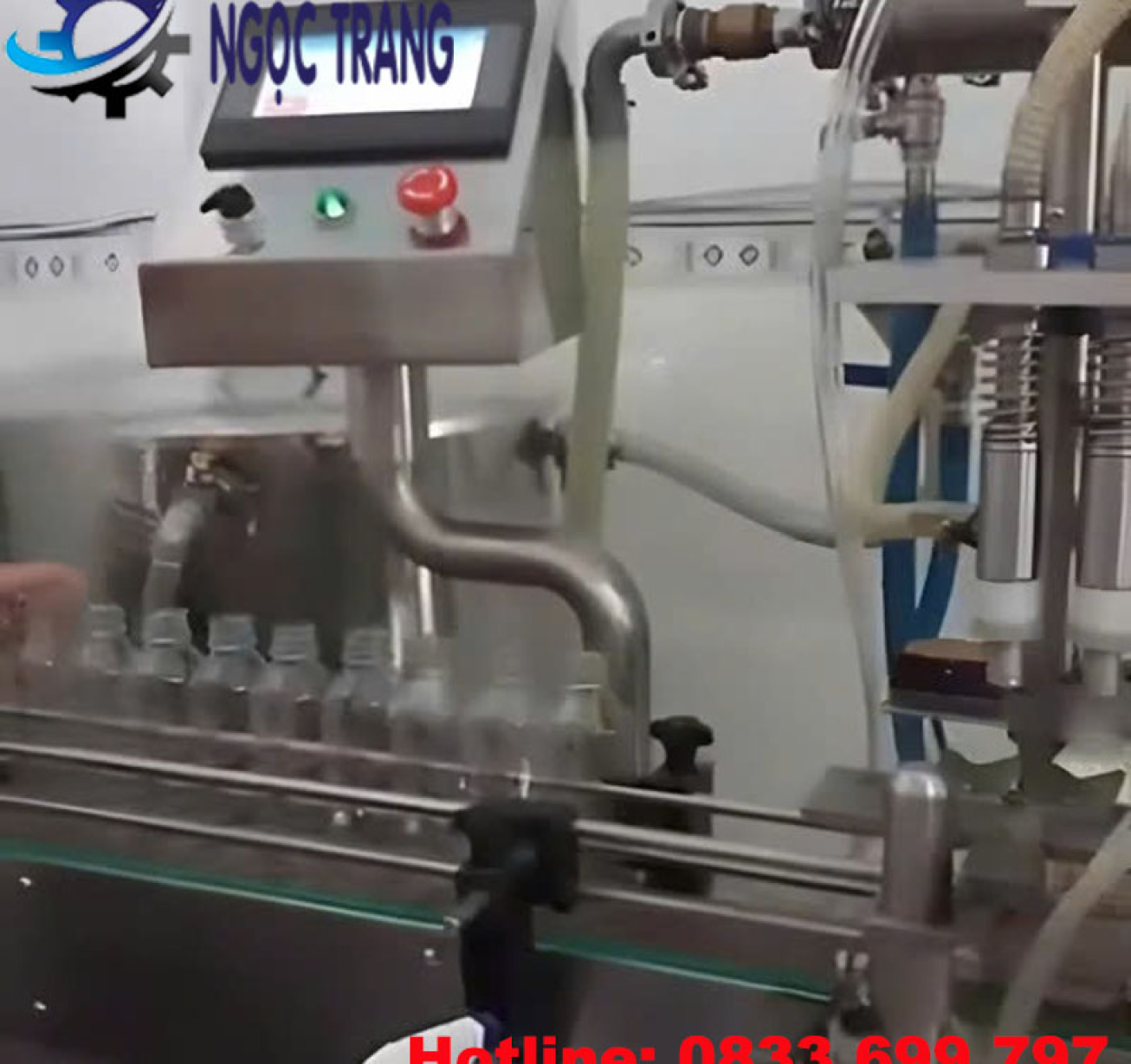 Máy chiết rót sữa đậu nành - Máy chiết rót định lượng tự động