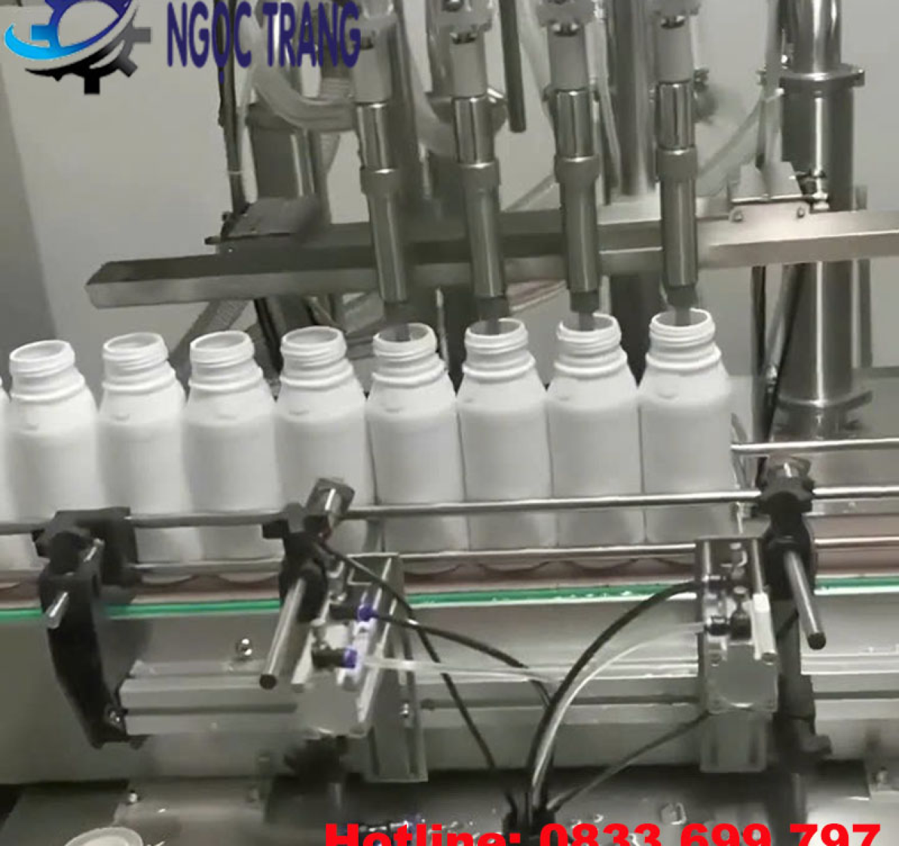 Máy chiết rót thuốc trừ sâu tự động - Máy chiết rót hóa chất