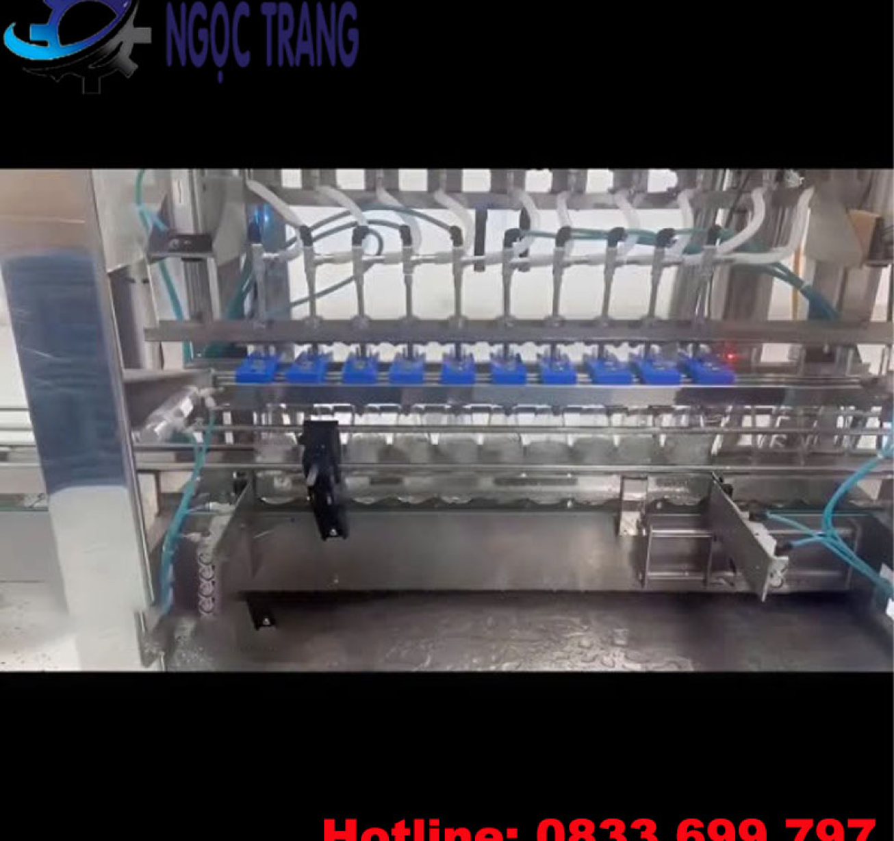 Máy chiết rót đóng nắp chai - Máy chiết rót định lượng tự động